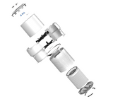 True UVC Antivirus Air Purifier with HEPA Filter & Active Carbon Filters ,Air Purifier for Smokers ,Effectively Filter Smoke, Virus, Pet Dander and Dust, Noise ≤40dB, Use Quietly in Home and Offices(AP01 Plus White)