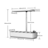 Masmire Hydroponics Growing System,Support Indoor Grow,herb Garden kit Indoor, Grow Smart for Plant, Built Your Indoor Garden (Cube 10A)