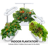 Masmire Hydroponics Growing System,Support Indoor Grow,herb Garden kit Indoor, Grow Smart for Plant, Built Your Indoor Garden (C08)