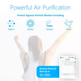 Masmire Portable Air Purifier, Hanging Neck Negative Lon Air Filter for Purifying Air PM2.5 Smog Smo