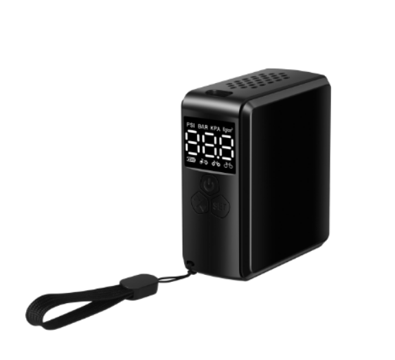Tiny Air Pump P06 — car tire inflator for balls, bicycles and cars